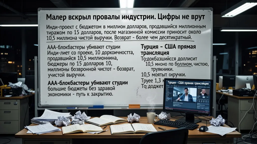 Малер вскрыл провалы индустрии. Цифры не врут