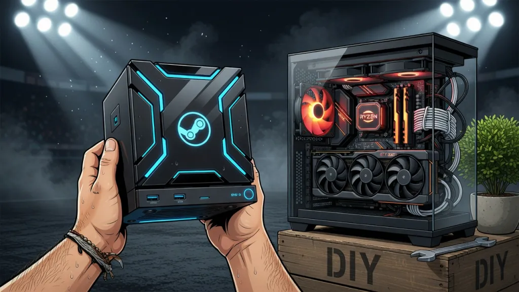 Steam Machine против самосбора. Игра в деньги начинается!