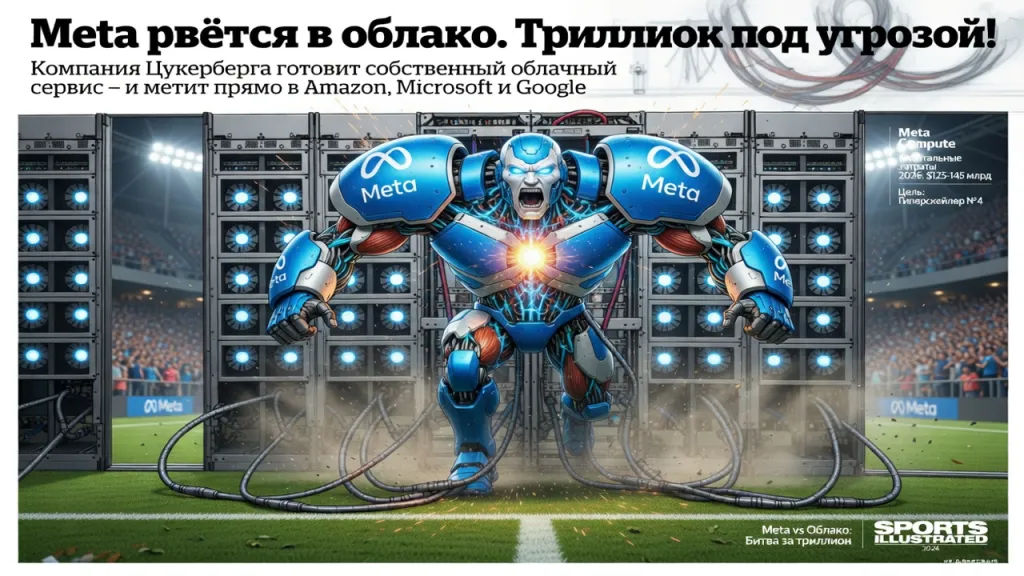 Meta рвётся в облако. Триллионный рынок под угрозой!